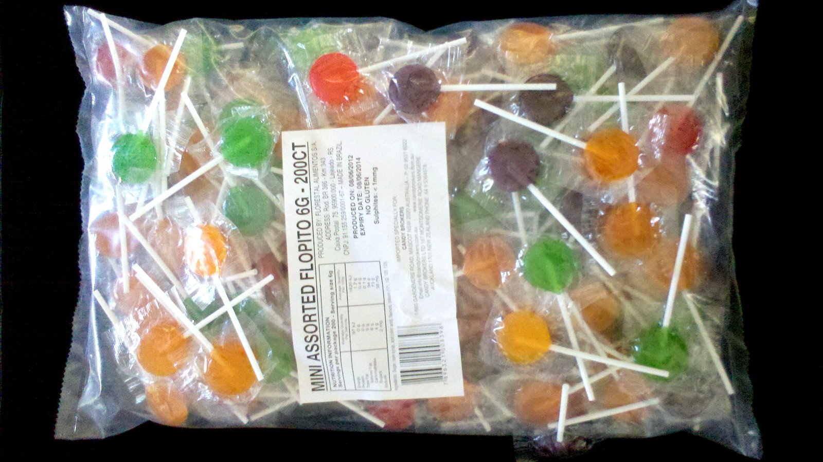 CBR MINI ASS LOLLIPOP 15g - 200p