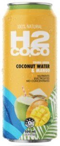 H2 PURE COCONUT & MANGO WATER 500ml 12units
