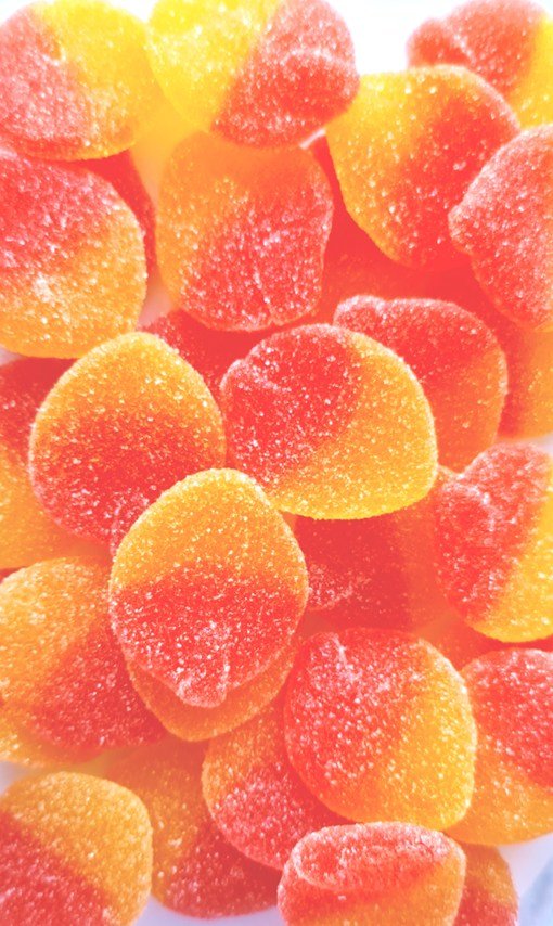 DAMEL PEACH HEARTS 1kg