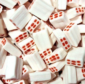 DL SOUR RASPBERRY BRICKS 1kg
