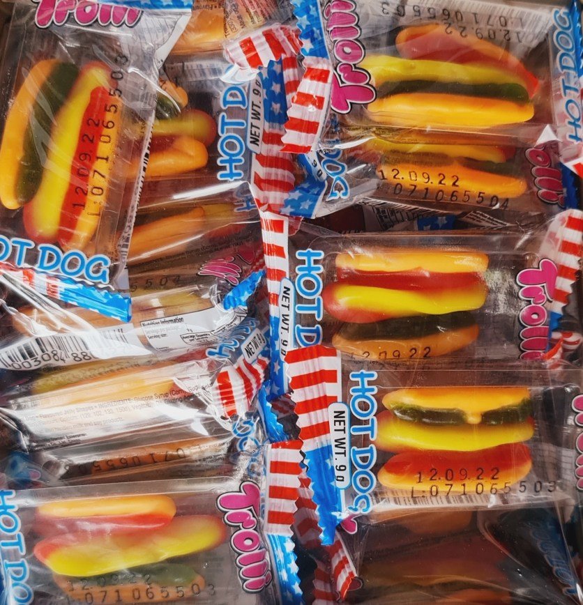 TROLLI MINI BURGER 10g 60units