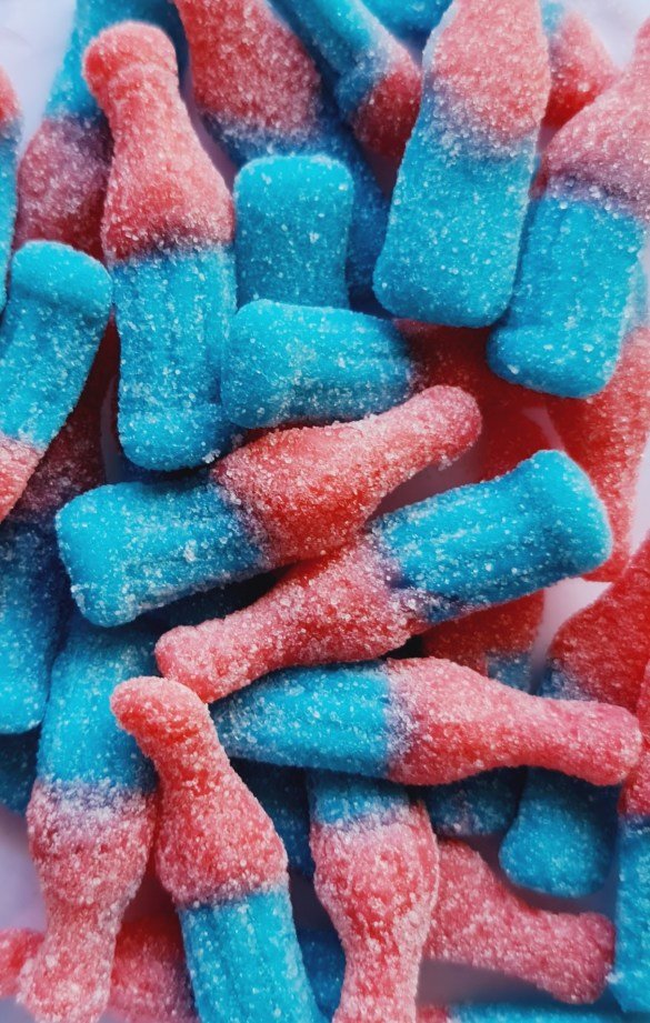 DRAGON SOUR BUBBLEGUM BOTTLES 2kg
