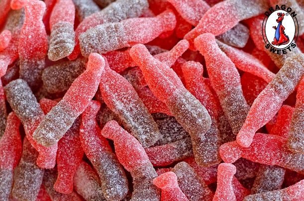 DUT RASPBERRY COLA BOTTLES 2kg