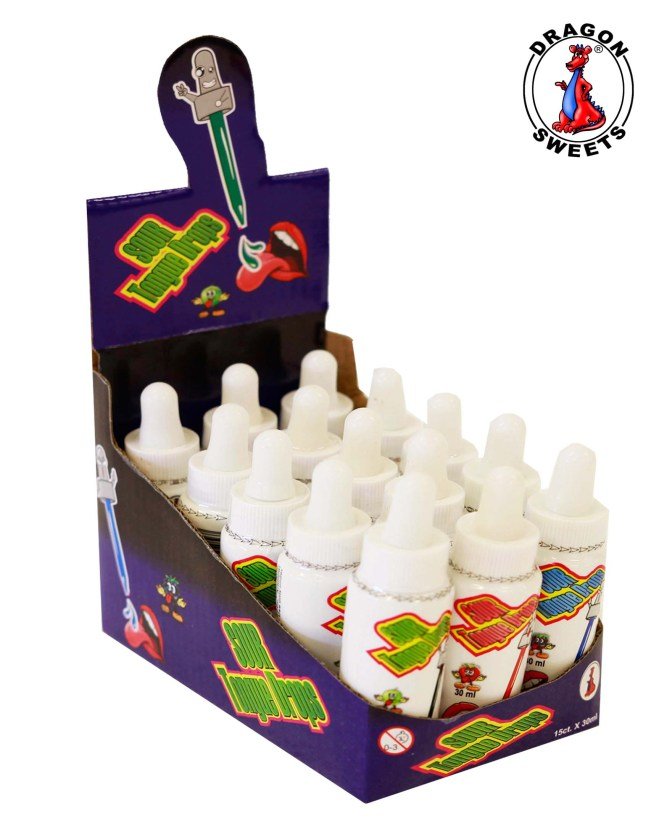 DUT SOUR TONGUE DROPS - 15pk
