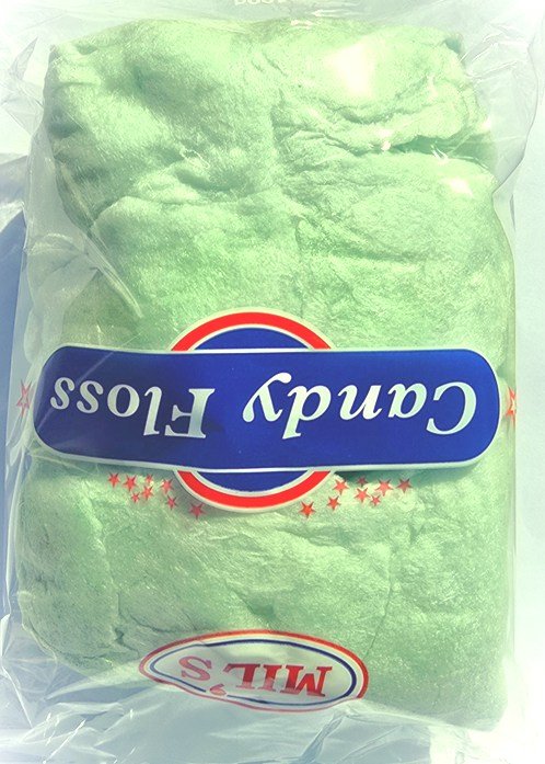 CANDY FLOSS GREEN APPLE 18pk