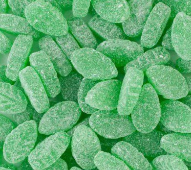KIWI-D GUMMY MINT LEAVES 1kg