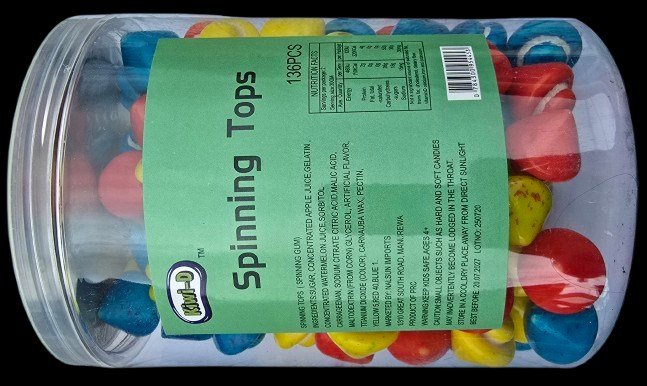 SPINNING TOP JAR 5.6g 136units
