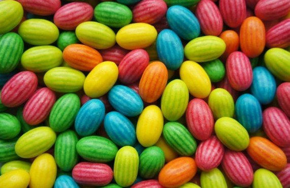 ASSORT MELON GUM 250p 1.4kg