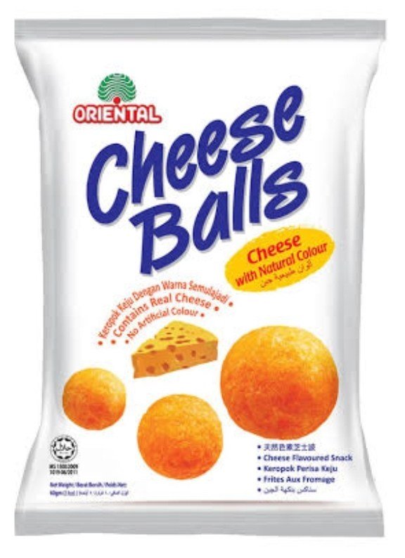 OREINTAL CHEESE BALLS 60g 10units