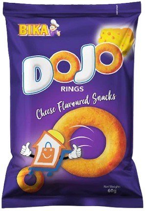 DOJO CHEESE RING 60g 10units