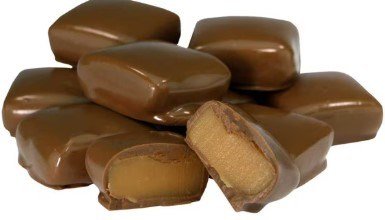 ORIGINAL CHOC CARAMELS 5kg Approx. 540
