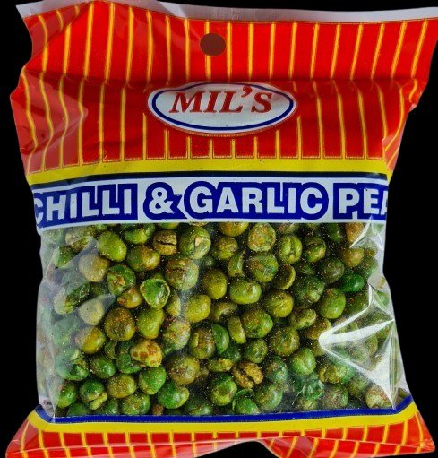 MILS CHILLIE & GARLIC PEAS 200g