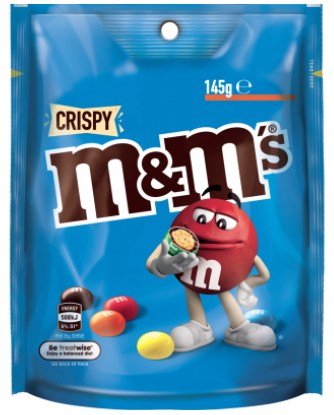 M&M PEANUT LARGE BAG 180g