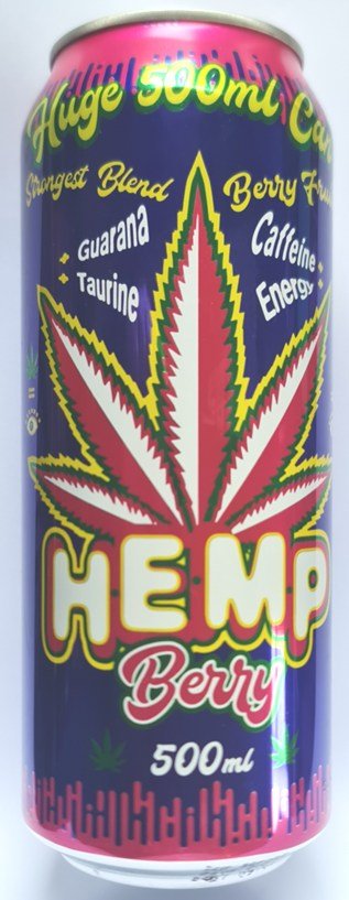 HEMP GREEN BOTTLE 340ml