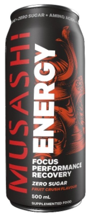 MUSASHI ZERO SUGAR FRUIT 500ML