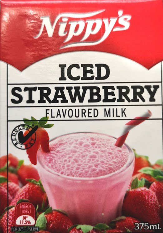 NIPPY'S ICED STRAWBERRY 375ml 24 units