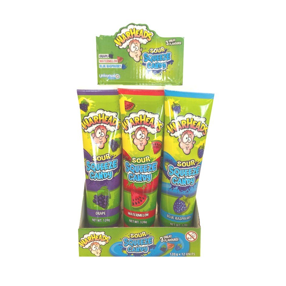 KA-BLUEY MEGA SOUR SLIME BLUE 120ml 12units