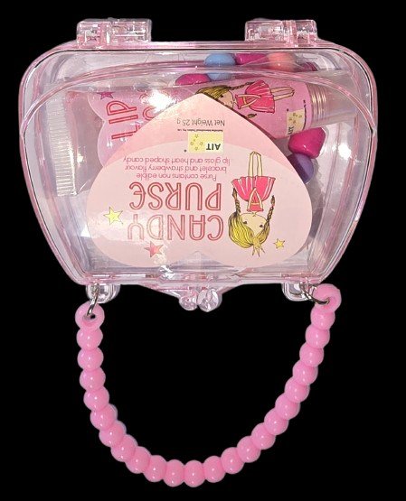 CANDY PURSE, LIPSTICK & BRACELET 25g 12units