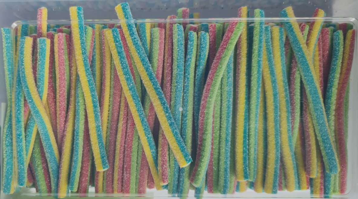 DAMEL SOUR RAINBOW BLOWPIPES 210units