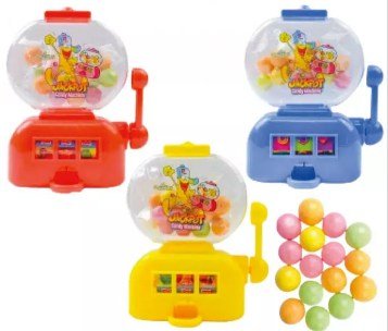 TOY CANDY JACKPOT CANDY MACHINE 25g 12units