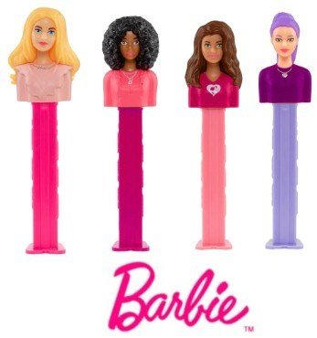 PEZ BARBIE 17g 6units
