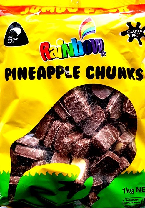 RAIN PINEAPPLE CHUNKS 1kg