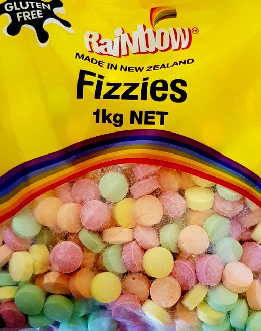 RAIN FIZZIES 1 kg