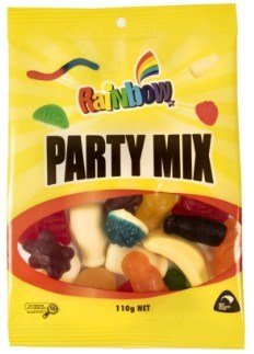 RAINBOW PARTY MIX 110g 20units