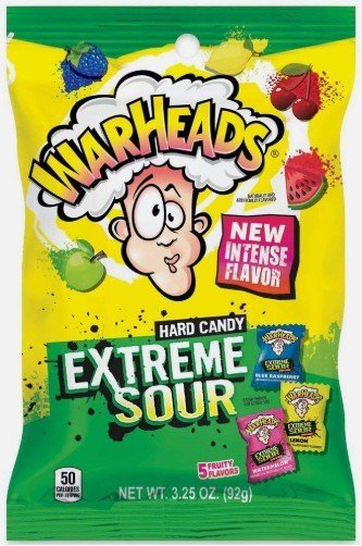 WARHEADS HARD CANDY 28g 12units