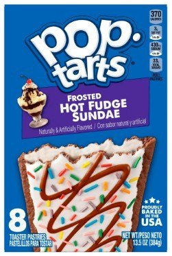 POP-TARTS FROSTED HOT FUDGE SUNDAY 96g 6units