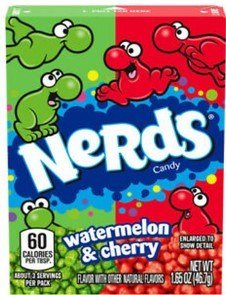 CAN WATERMELON & WILDCHERRY NERDS 36 units