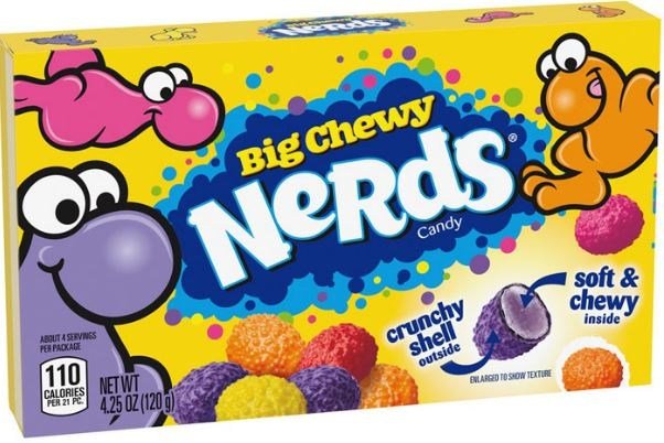 WONKA NERDS ROPE RAINBOW 24units